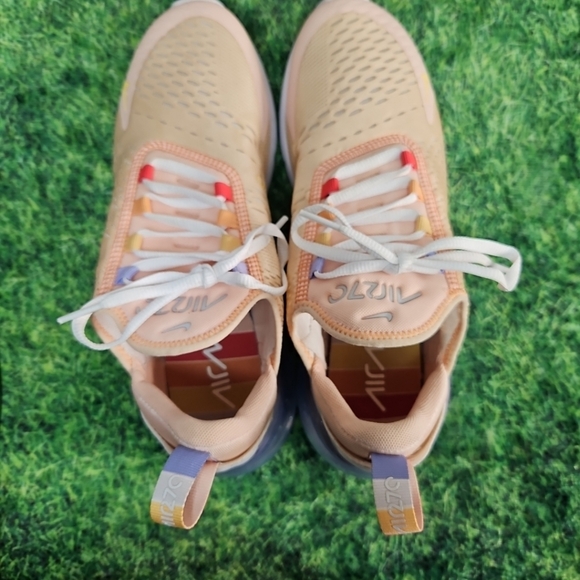 Nike Air Max 270 Washed Coral & White - WMN. SIZE 9 (7.5 MEN) CW5589 600 CLEAN - Picture 9 of 15